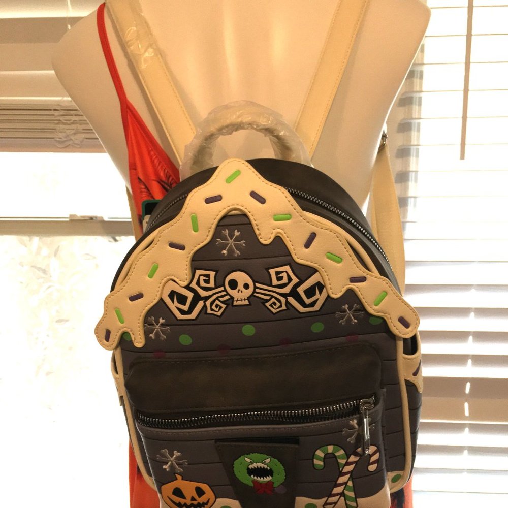 Disney Loungefly NIghtmare Before Christmas 11x10x4 Backpack -- BP1